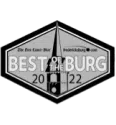 Grayscale award seal for 'Best of the Burg 2022', a local community choice award from The Free Lance-Star and Fredericksburg.com